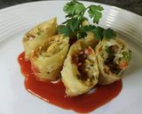 A picture of step 5 of Spring roll.