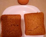 A picture of step 1 of Breakfast Egg bread.