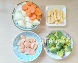 椰香雞肉蔬菜咖哩的食譜步驟2照片