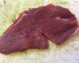 Foto del paso 2 de la receta: Milanesa casera con puré de zapallo!!