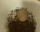 A picture of step 4 of Baked Tilapia Fish served with rocket leaves.