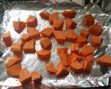 A picture of step 3 of Vickys Sweet Potato & Beetroot Hash, GF DF EF SF NF.