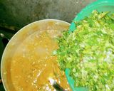 A picture of step 7 of Oha soup.
