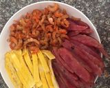 Hình bước làm 2 của món Bò bía
