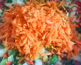 Foto del paso 2 de la receta: AJÍES MORRONES RELLENOS 🫑🧅🥕🌽🫑