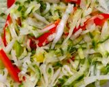 Gemüse - Reis - Bowl mit karamellisiertem Schweinebraten Rezeptschritt 8 Foto