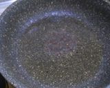 A picture of step 1 of Beans poriyal.