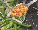 A picture of step 8 of Mongolian Chicken.