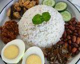 Foto langkah ke 4 dari resep Nasi Lemak Malaysia Magic Com.