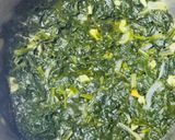 A picture of step 3 of Arabic Spinach with Potatoes.