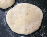 A picture of step 3 of Naan.