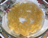 A picture of step 1 of Pink Sauce Pasta in Microwave.