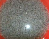 A picture of step 2 of Nauratan sharbat.