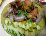 Hình bước làm 5 của món Gà chiên nước mắm