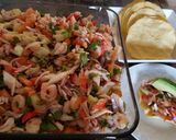 A picture of step 5 of Crab and Shrimp Ceviche.
