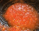 A picture of step 7 of Crispy Chicken in Red Sauce.