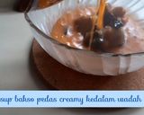 Foto langkah ke 8 dari resep Sup Creamy Bakso Pedas ala Rianti Kitchen.