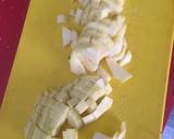 Foto del paso 2 de la receta Pasta /Tiburones con calabacín y cebolla