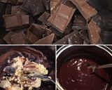 Foto del paso 1 de la receta Brownie con cacahuetes 💕🍫