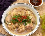 Foto langkah ke 6 dari resep Ayam Kukus Jahe.