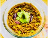 A picture of step 6 of Smoky Baingan Bharta.