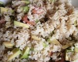 Foto del passaggio 5 della ricetta #129 Riso basmati integrale con avocado e salmone affumicato