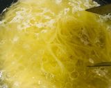 A picture of step 1 of Corn spaghetti.