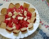 Foto del passaggio 2 della ricetta Insalata cocomero & feta