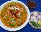 A picture of step 5 of Matar Ke Chole.