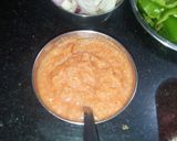 A picture of step 1 of Chili Paneer.