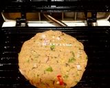 A picture of step 3 of Raw Banana and Potato Patty Veg Burger.