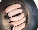 炒蔥蒜香腸的食譜步驟2照片