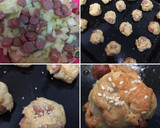 Foto del paso 2 de la receta: Bocaditos de queso y salchichas