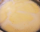 A picture of step 3 of Caramel Bread Pudding (Eggless).