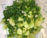 A picture of step 1 of Gazpacho.