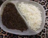 A picture of step 7 of White Rice and Mongolian Beef.