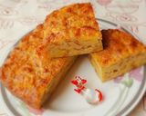 A picture of step 7 of Vietnamese Baked Banana Bread Pudding (Bánh Chuối Nướng).