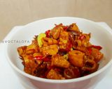 Foto langkah ke 6 dari resep Tempe Cumi Asin (Pedas Manis).