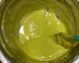 Hình bước làm 1 của món Bánh Trứng Cuộn Ren (Vị Matcha)