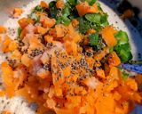 A picture of step 3 of Healthy Vegetable Suji Appe.