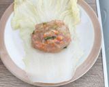 Foto langkah ke 4 dari resep Steam Kol Gulung Isi Ayam Udang.