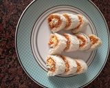Foto del paso 6 de la receta: Canapés enrollados de atún y huevo