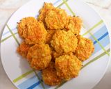 Foto del paso 6 de la receta: Geniales buñuelos de zanahoria y queso parmesano