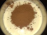 Egg less Zebra cake