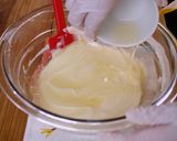 A picture of step 7 of No-Bake Strawberry Cheesecake.