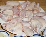 Foto del paso 1 de la receta: Alitas de pollo asadas al orégano