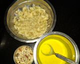 A picture of step 2 of Banana Halwa.