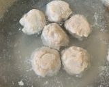 รูปขั้นตอนการทำที่ 2 ของ แกงเขียวหวานลูกชิ้นปลากรายไข่เค็ม