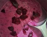 A picture of step 7 of Pink Dragon fruit Sago pudding dessert.