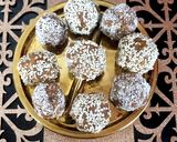 عکس مرحله 2 از دستور بمب انرژی،خرما قلقلی گردویی کنجدی